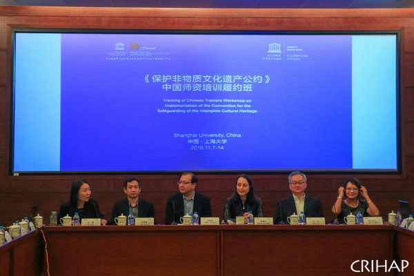 亞太中心在上海舉辦《保護(hù)非物質(zhì)文化遺產(chǎn)公約》中國師資培訓(xùn)履約班