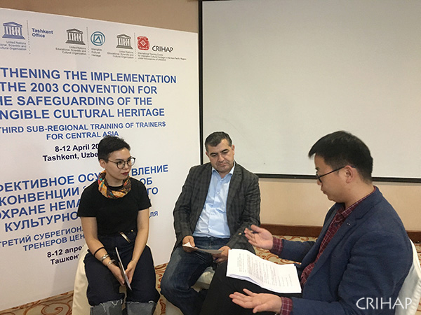 亞太中心為中亞地區(qū)舉辦第三期非遺師資培訓(xùn)班